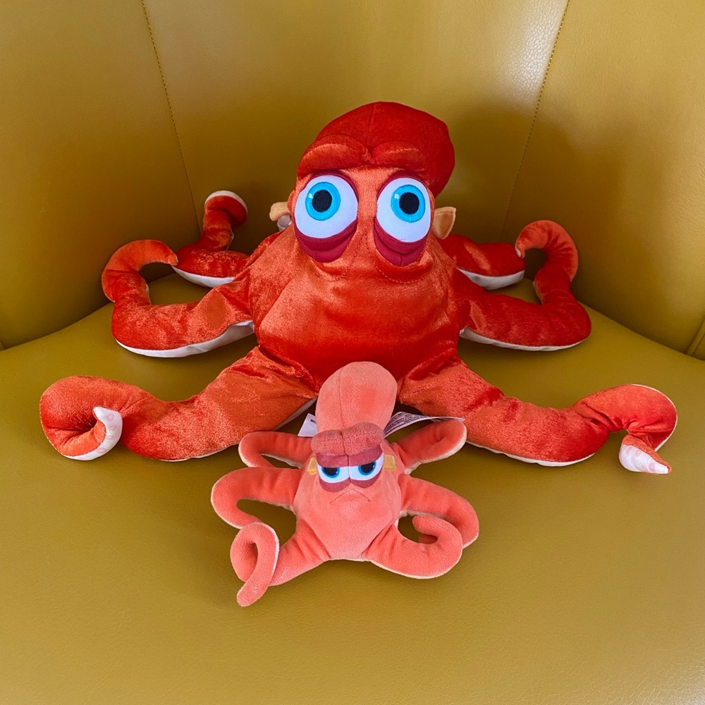 Large and Small Hank From Nemo All In One Plushies (Toys)
